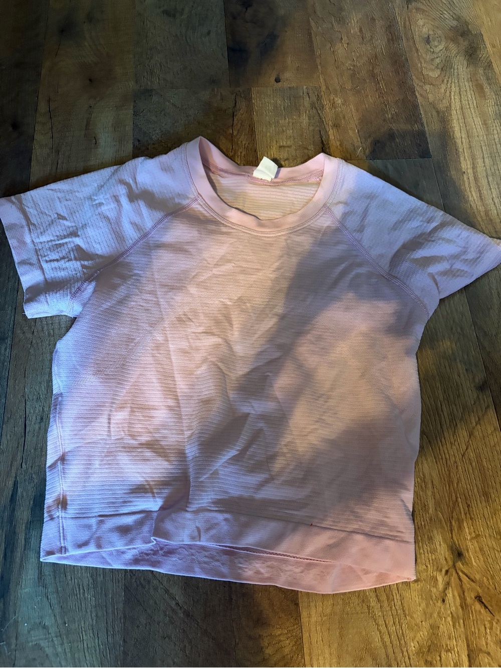 Short Sleeve Shirt - Light Pink